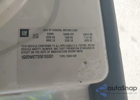 2006 Cadillac Sts V6 from USA, damaged, VIN 1G6DW677060108281